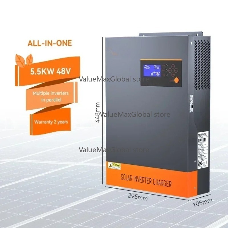 Hybrid Solar Inverter 5.5Kw Mppt 48V - Inverter solare ibrido trifase da 5,5KW