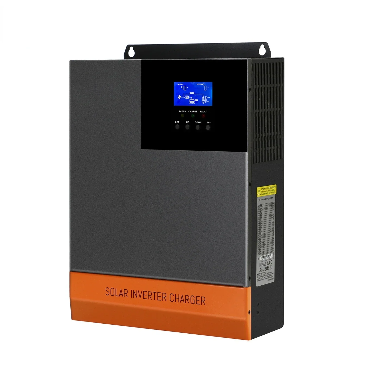 Hybrid Solar Inverter 5.5Kw Mppt 48V - 5.5kW MPPT 100A ottico 220V 48V