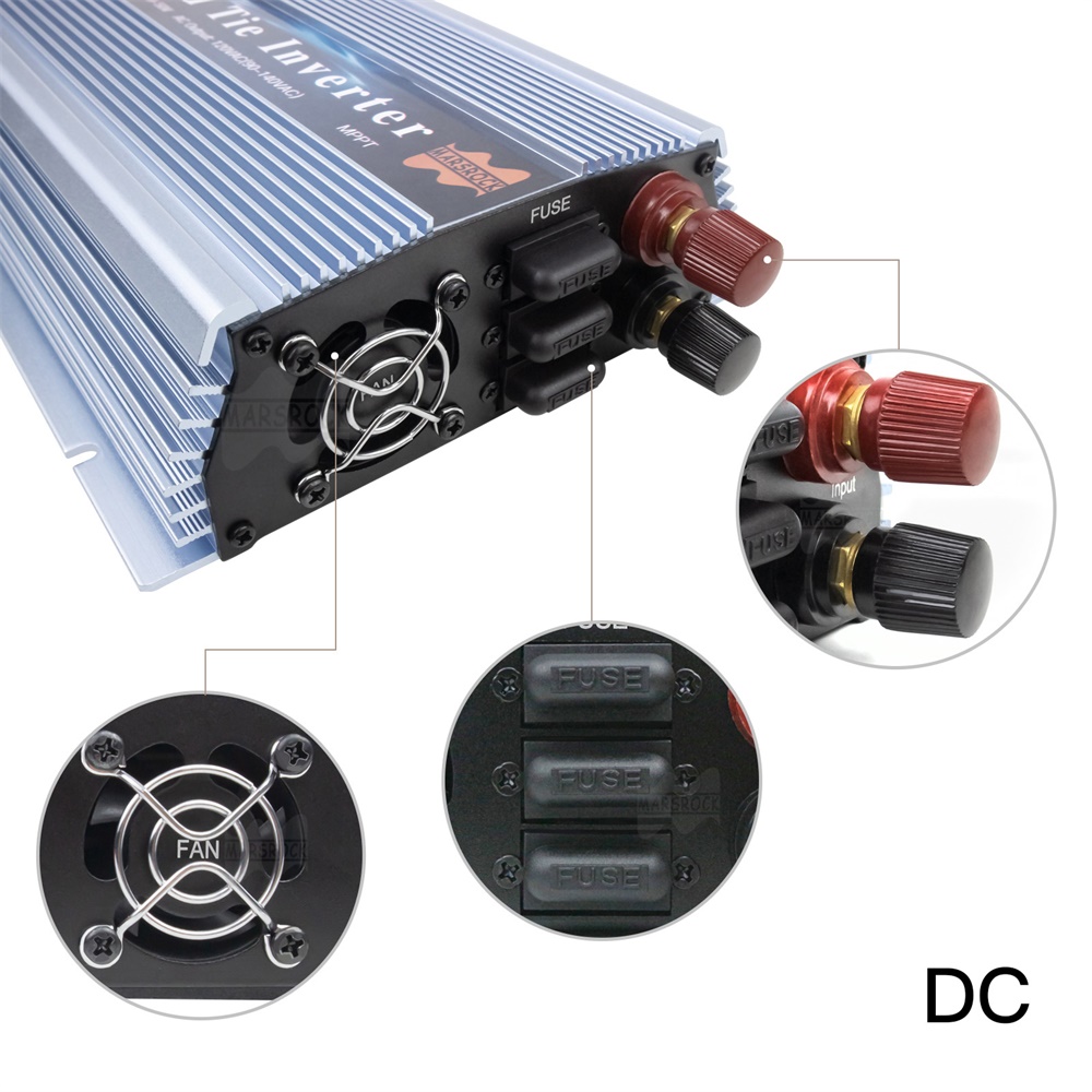 Micro Inverter 1400W Solar Grid Tie - Microinverter Solare Grid-Tie 1000-1400W da 20-50VDC