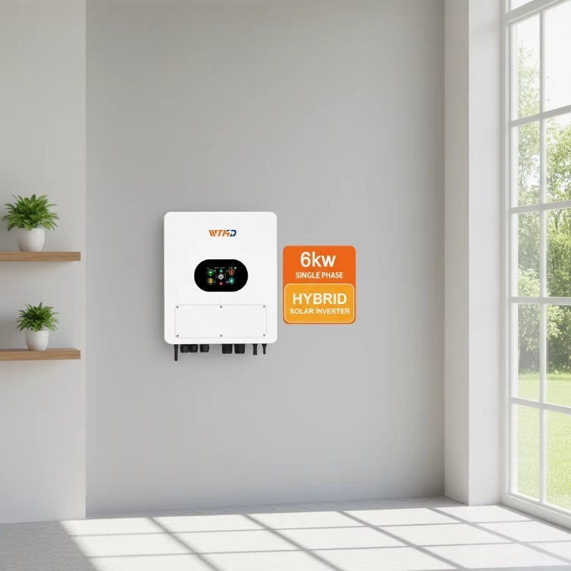Off Grid Solar Inverter 48V 6000W - Inverter Solare Ibrido IP65 48V 6KW