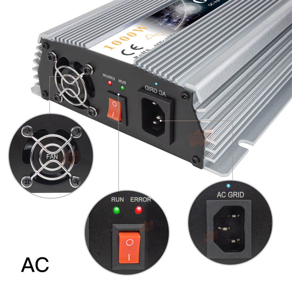 1000W 1300W 1400W Grid Tie Mic - Micro Inverter 1400W Solar Grid Tie recensione e prezzo