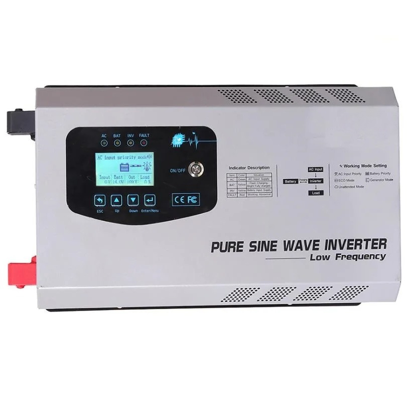 Inverter Solare UPS da 6Kw 600 - Off Grid Solar Inverter 48V 6000W recensione e prezzo