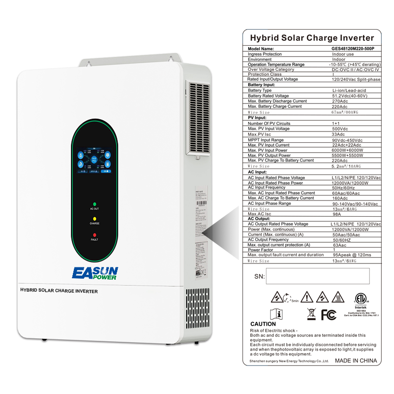 Inverter solare ibrido EASUN P - Grid Tie Inverter Limiter 2000W recensione e prezzo