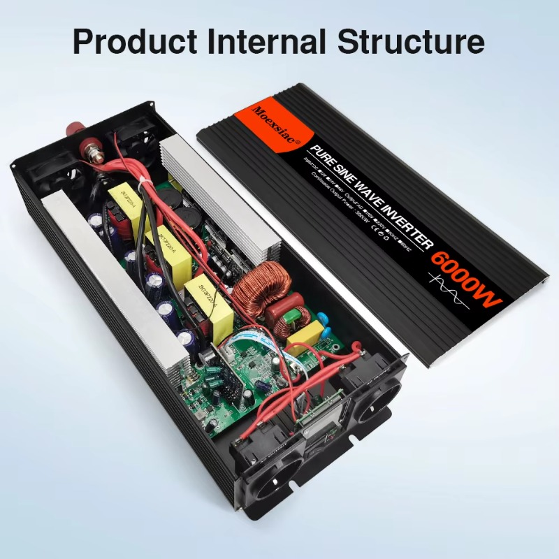 Inverter Solare a Onda Sinusoi - Pure Sine Wave Inverter 5000W 48V 220V recensione e prezzo