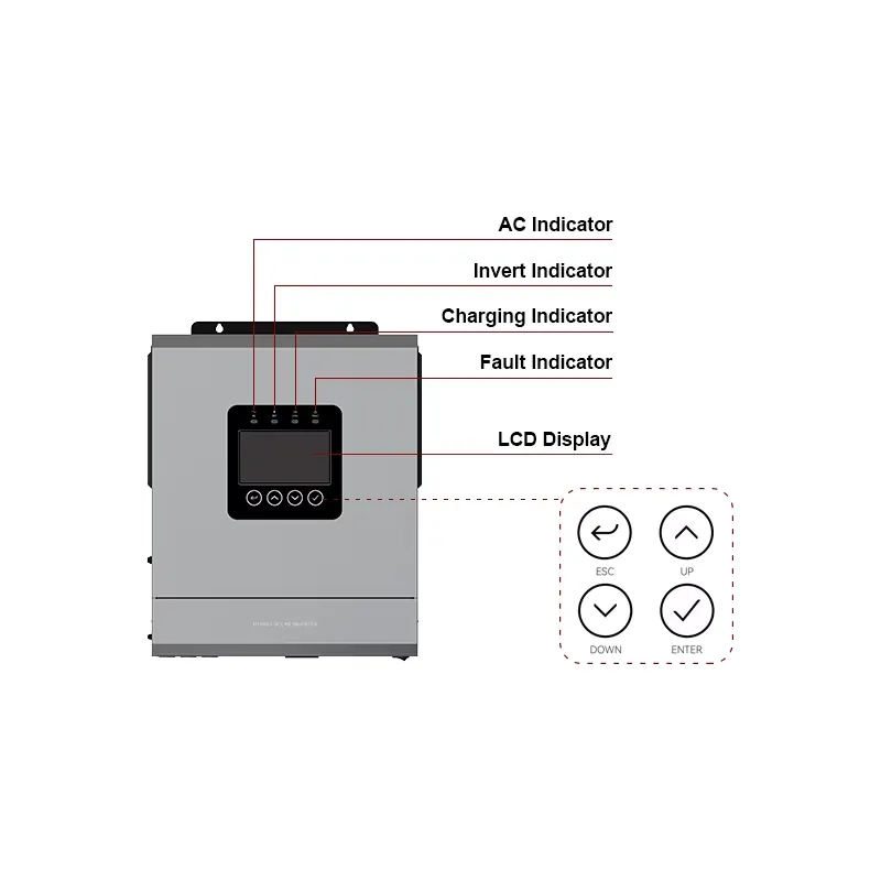 Inverter Solare Off-Grid MPPT  - Off Grid Solar Inverter 48V 6000W recensione e prezzo