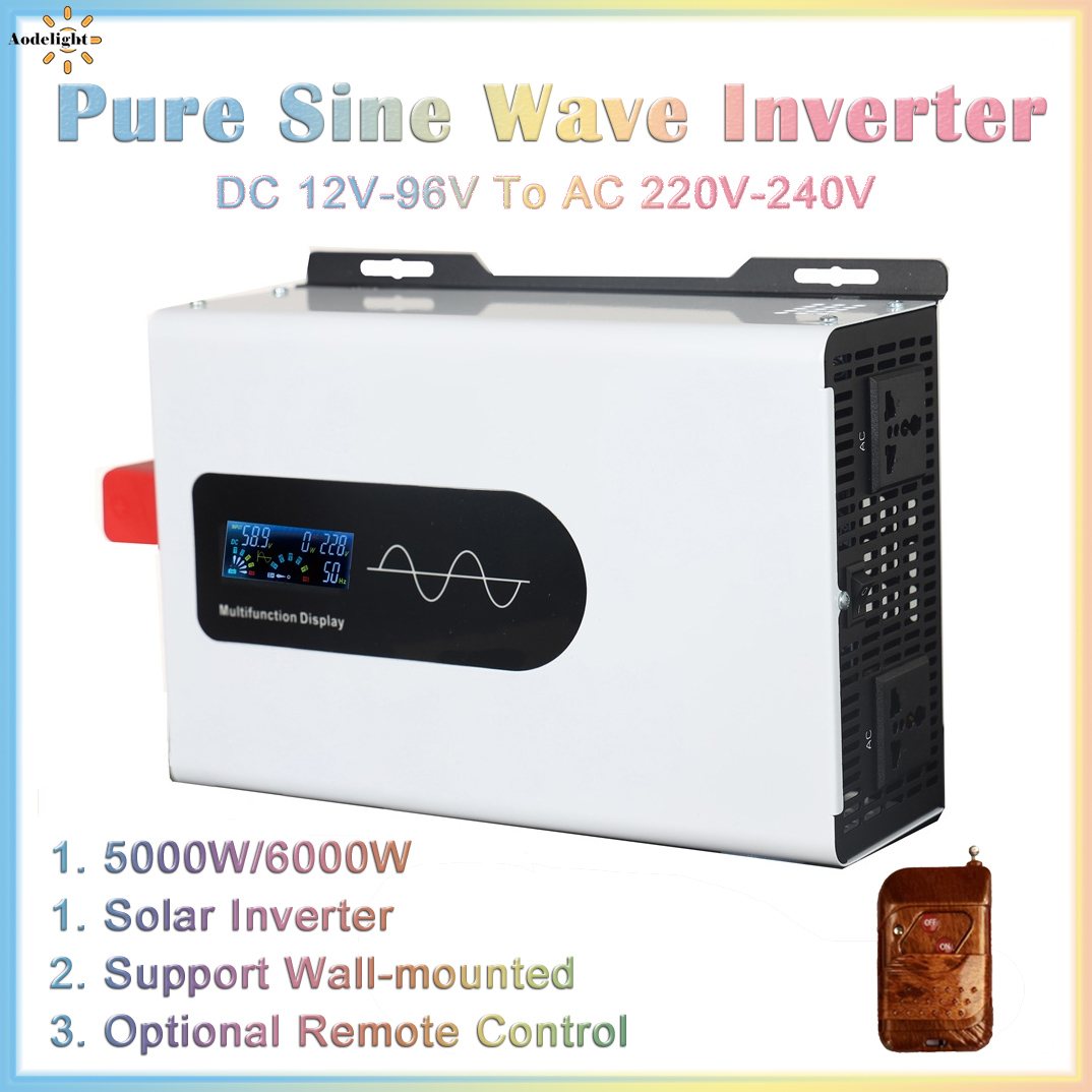 Inverter a onda sinusoidale pu - Off Grid Solar Inverter 48V 6000W recensione e prezzo