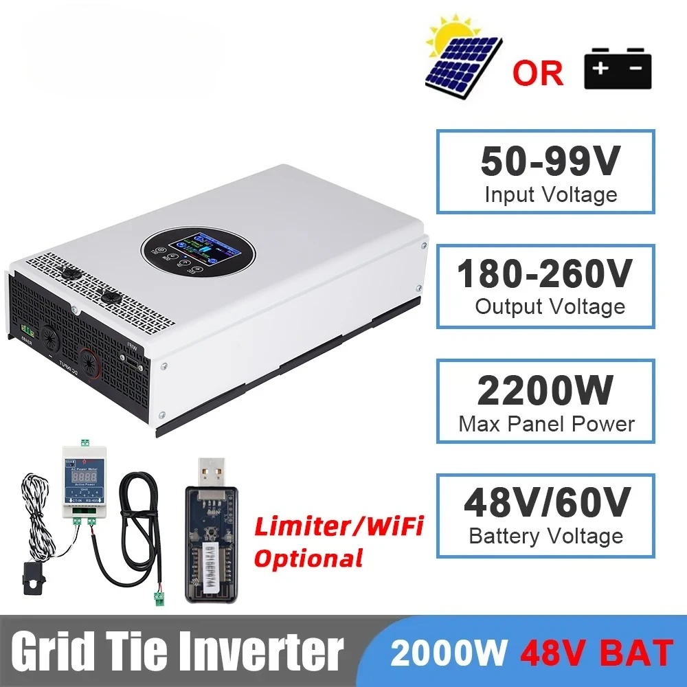 Inverter Grid Tie 2000W 1500W, - Grid Tie Inverter Limiter 2000W recensione e prezzo