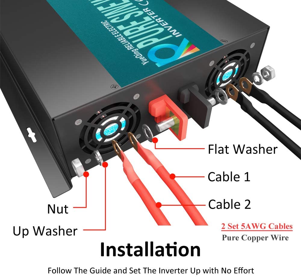 Inverter a onda sinusoidale pu - Inverter Pure Sine Wave 60Hz 120V 3000W recensione e prezzo
