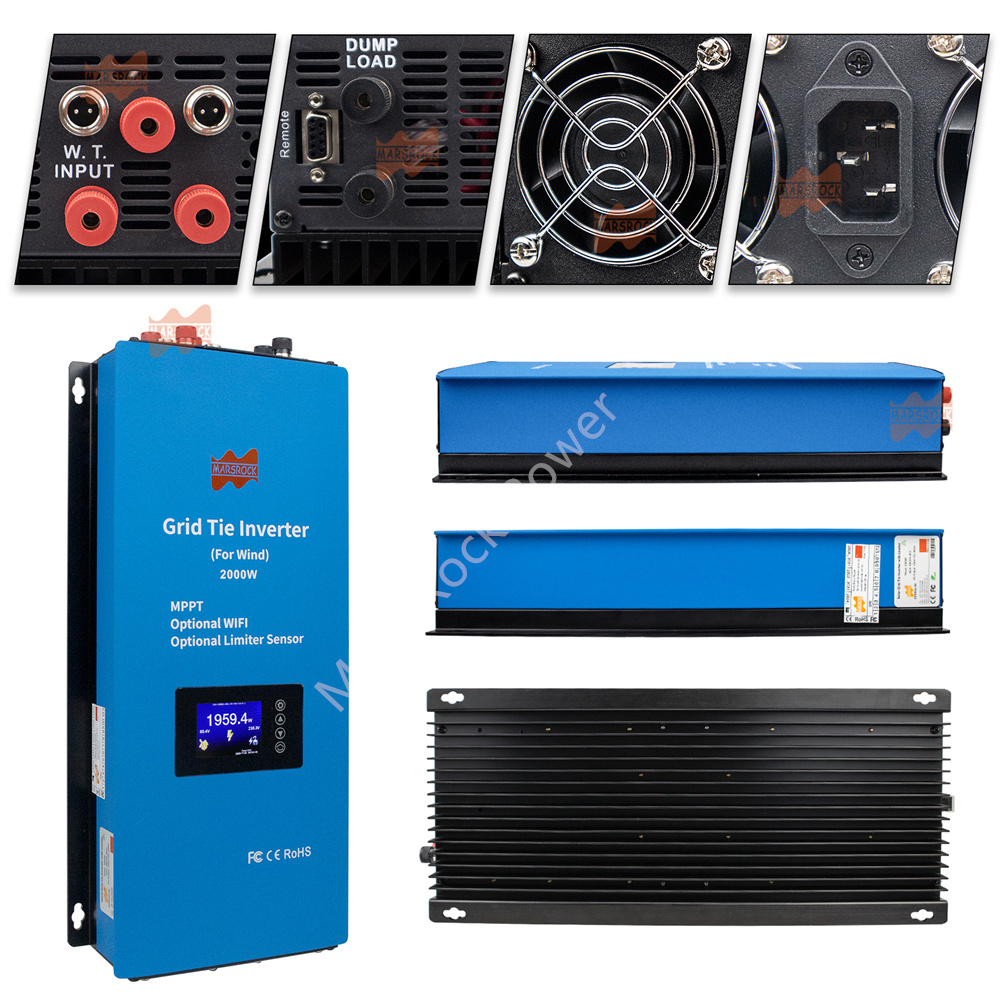 Inverter eolico 2000W 48V AC M - Grid Tie Inverter Limiter 2000W recensione e prezzo