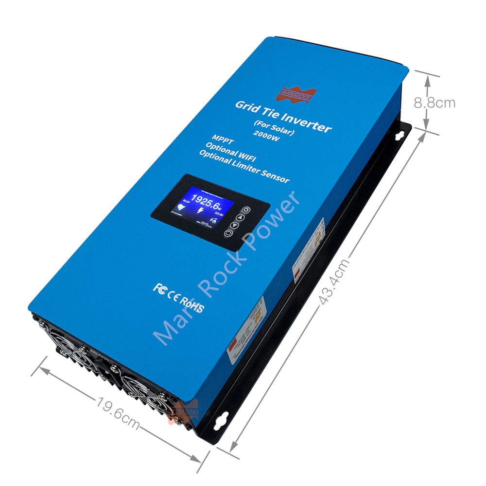 Inverter Solare Grid-Tie da 20 - Grid Tie Inverter Limiter 2000W recensione e prezzo