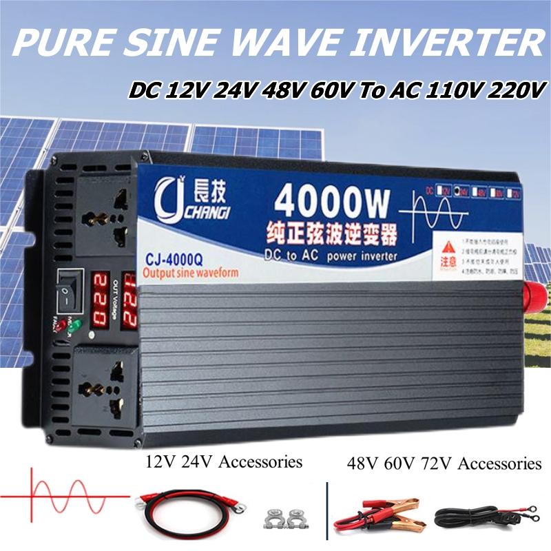 4000W/5000W/5500W/3000W Onda S - Inverter Pure Sine Wave 60Hz 120V 3000W recensione e prezzo