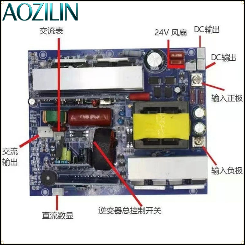 AOZILIN Modulo Inverter a Onda - Pure Sine Wave Inverter Board 24V 48V recensione e prezzo