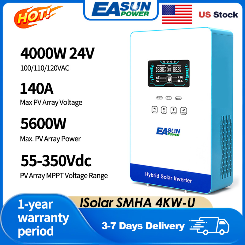 Inverter Ibrido Off-Grid EASUN - Grid Tie Inverter Limiter 2000W recensione e prezzo