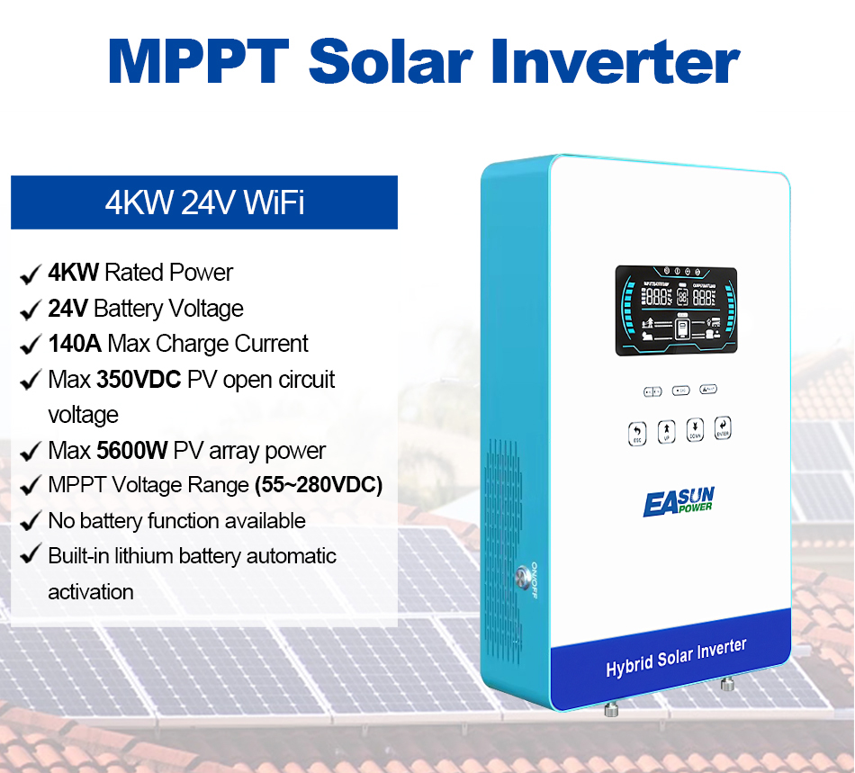 Inverter Ibrido Off-Grid EASUN - Grid Tie Inverter Limiter 2000W recensione e prezzo