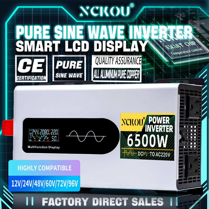 Inversor 12v 24v 48v 72v Para  - Pure Sine Wave Inverter 5000W 48V 220V recensione e prezzo