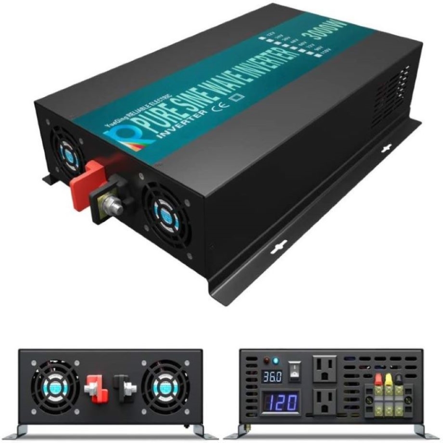 Convertitore di tensione di al - Inverter Pure Sine Wave 60Hz 120V 3000W recensione e prezzo