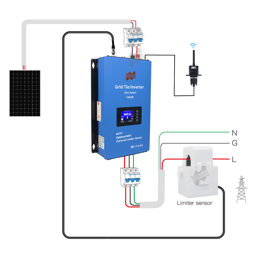 Cavo sensore limitatore 20M pe - Grid Tie Inverter Limiter 2000W recensione e prezzo