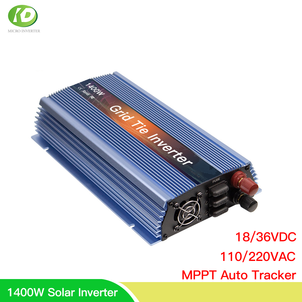 18V 24V 36V 1400W Solar On Gri - Micro Inverter 1400W Solar Grid Tie recensione e prezzo