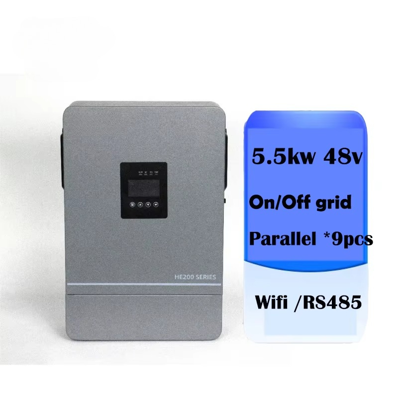 Inverter Solare Ibrido Paralle - Hybrid Solar Inverter 5.5Kw Mppt 48V recensione e prezzo